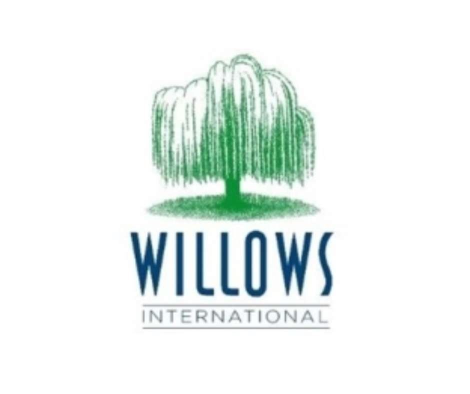 Willows International (WI) logo