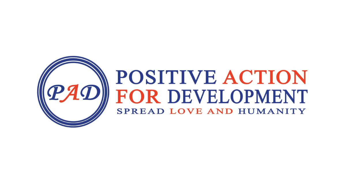 Positive Action For Development (PAD) logo